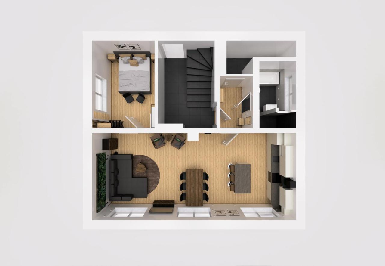 Luxurioese Ferienwohnung In Chemnitz - Apartment B28 Fuer 2 Plus 2 Gaeste Exteriér fotografie