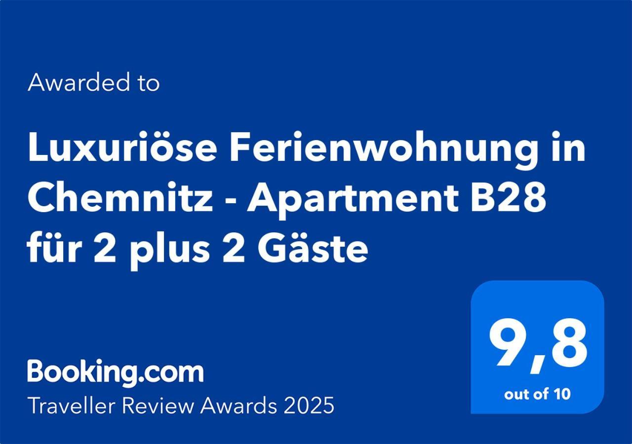 Luxurioese Ferienwohnung In Chemnitz - Apartment B28 Fuer 2 Plus 2 Gaeste Exteriér fotografie